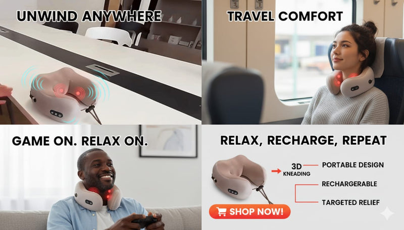 U Shaped Massage Pillow