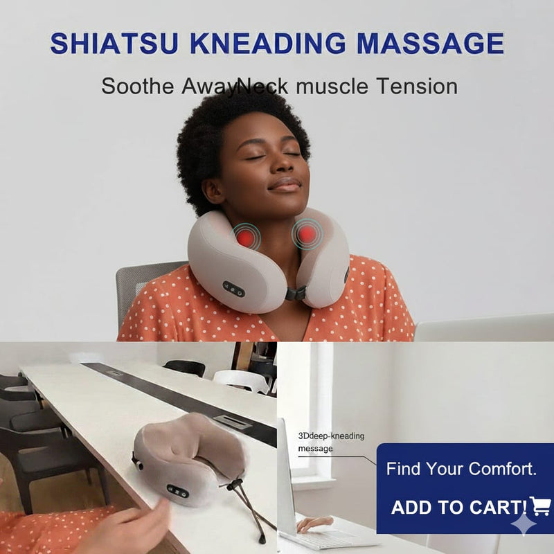 U Shaped Massage Pillow